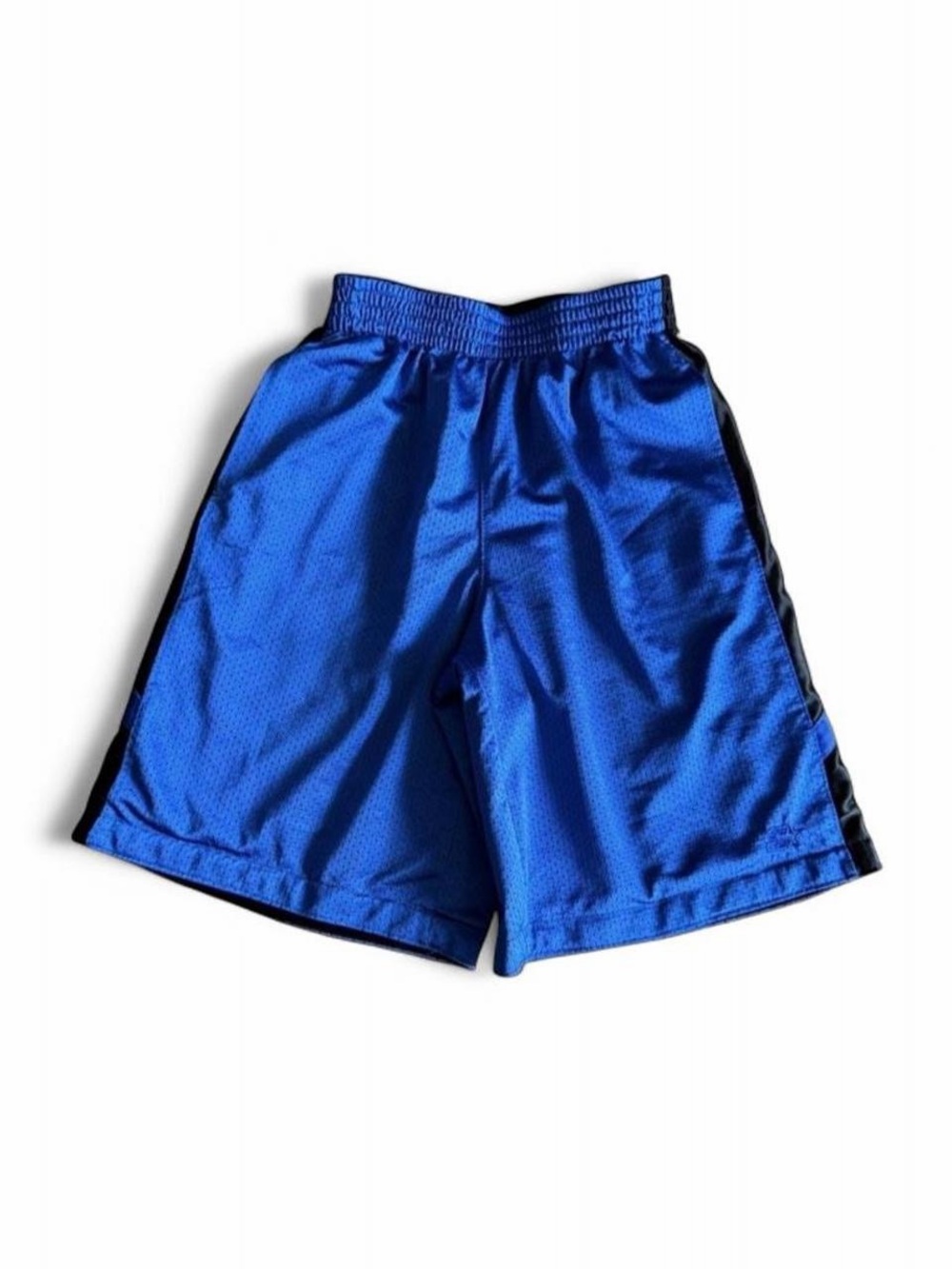 Starter Boys Reversible Athletic Basketball Shorts Blue Black Size 8